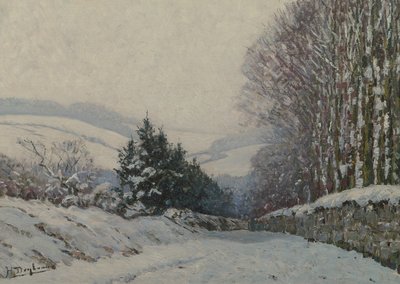 Paisaje de invierno de Henri Deglume