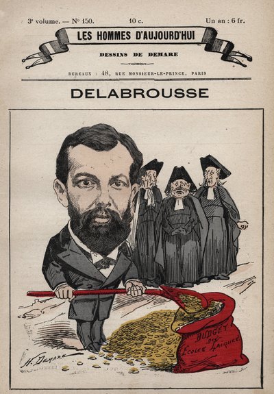 Caricatura de Lucien Delabrousse de 