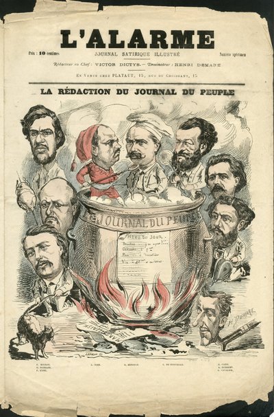 Ilustración de Henri Demare (1846-1888) para la portada de L