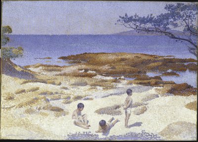 Playa en Cabasson de Henri Edmond Cross