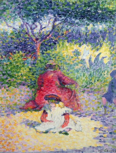 En el Jardín de Henri Edmond Cross