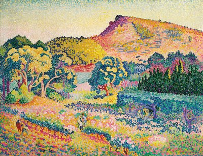 Paisaje con Le Cap Negre, 1906 de Henri Edmond Cross