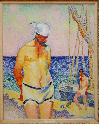 Le Lesteur, 1908 de Henri Edmond Cross