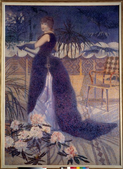 Señora Hector France (1849-1933) de Henri Edmond Cross