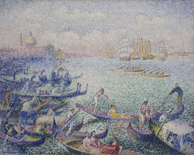 Regata en Venecia, septiembre 1903 - enero 1904 de Henri Edmond Cross