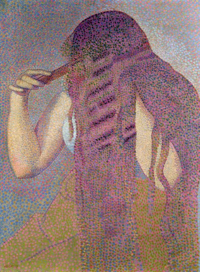 El Cabello, c.1892 de Henri Edmond Cross