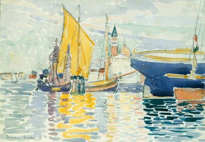 Venecia-La Giudecca, 1903 de Henri Edmond Cross