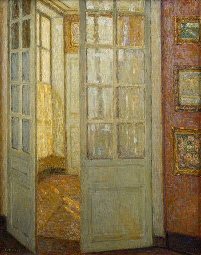 Intimidad rosa y oro, Versalles de Henri Eugene Augustin Le Sidaner