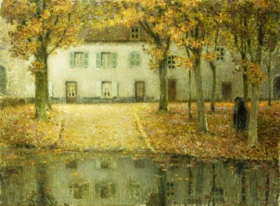 Pequeño Lugar en la Orilla del Eau en Chartres; Petit Place au bord de l