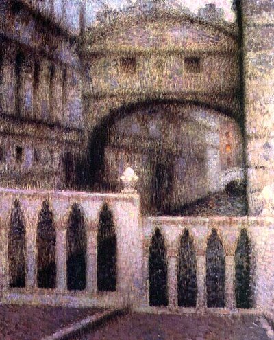 El Puente de los Suspiros de Henri Eugene Augustin Le Sidaner