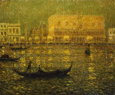 El Palacio Ducal de Henri Eugene Augustin Le Sidaner