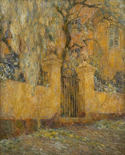 La puerta de Henri Eugene Augustin Le Sidaner