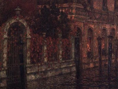 Canal de Venecia de Henri Eugene Augustin Le Sidaner