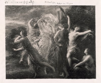 Danza de los Troyanos de Henri Fantin-Latour
