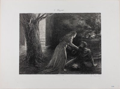 Debut de la valquiria de Henri Fantin-Latour