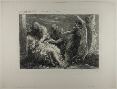 Descendimiento de la cruz de Henri Fantin-Latour