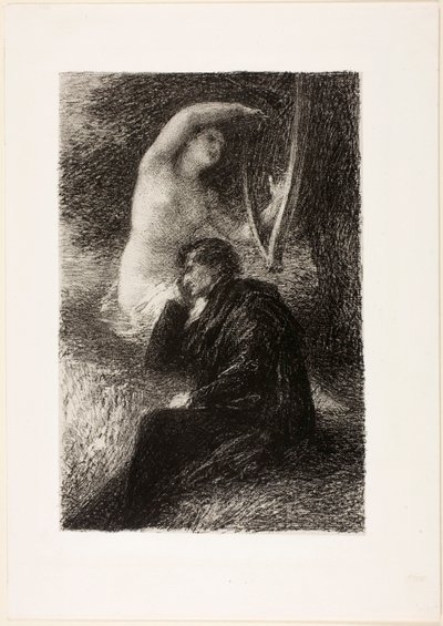 Lélio: El arpa eólica, de Hector Berlioz, su vida y sus obras de Henri Fantin-Latour