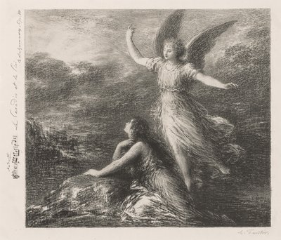 El Paraíso y el Peri de Henri Fantin Latour