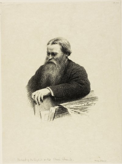 Retrato del artista Edwin Edwards de Henri Fantin Latour