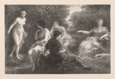 Los bañistas de Henri Fantin-Latour