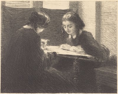 Las bordadoras de Henri Fantin-Latour