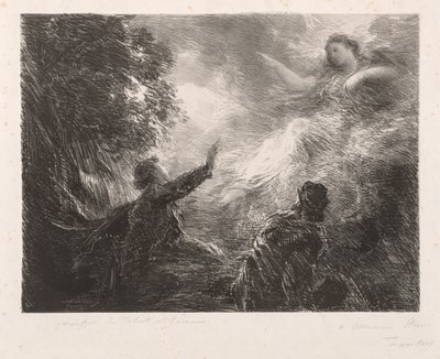 El hada de los Alpes de Henri Fantin-Latour