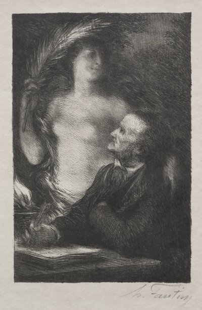 La musa de Henri Fantin-Latour