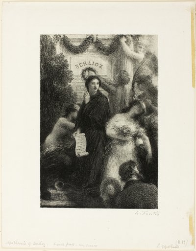 Apoteosis de Ignace Henri Jean Fantin Latour