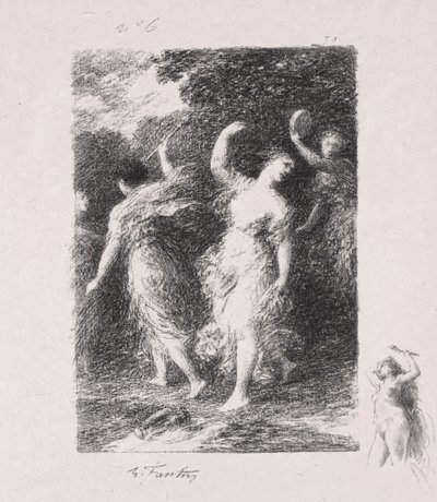 Baco de Ignace Henri Jean Fantin Latour