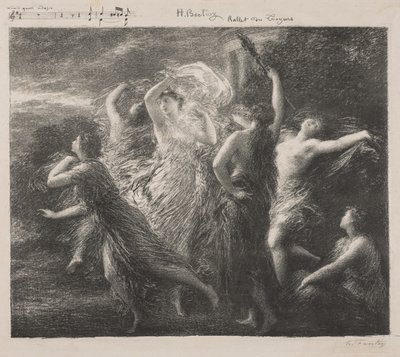 Ballet de Troyons de Ignace Henri Jean Fantin Latour