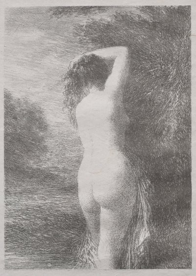 Bather Standing de Ignace Henri Jean Fantin Latour