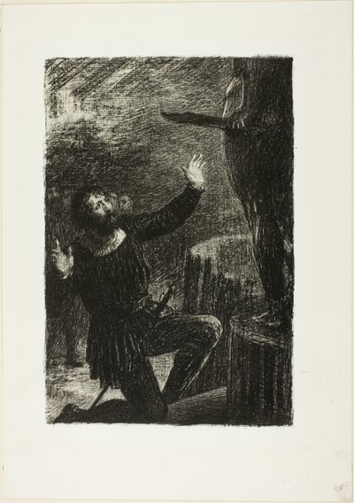 Benvenuto Cellini, Acto III: La fundición de Perseo de Ignace Henri Jean Fantin Latour