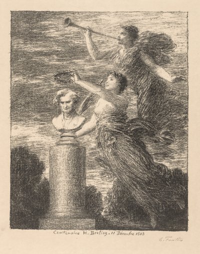 Centenario de Hector Berlioz de Ignace Henri Jean Fantin Latour