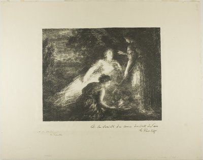 Maldición de Ignace Henri Jean Fantin Latour