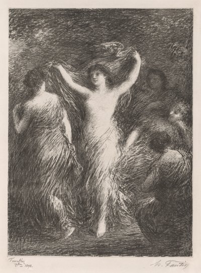 Danzas de Ignace Henri Jean Fantin Latour