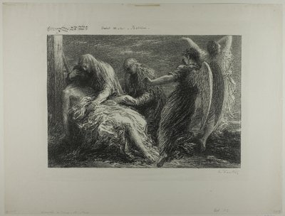 Descendimiento de la cruz de Ignace Henri Jean Fantin Latour