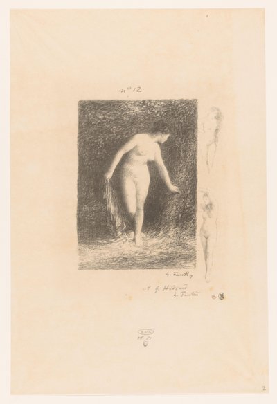 Diana se desnuda para bañarse
Diane
Poemas de André Chénier (título de la serie)
Ilustraciones para poemas de André Chénier (título de la serie) de Ignace Henri Jean Fantin Latour