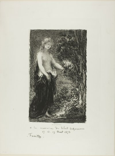 En memoria de Robert Schumann de Ignace Henri Jean Fantin Latour