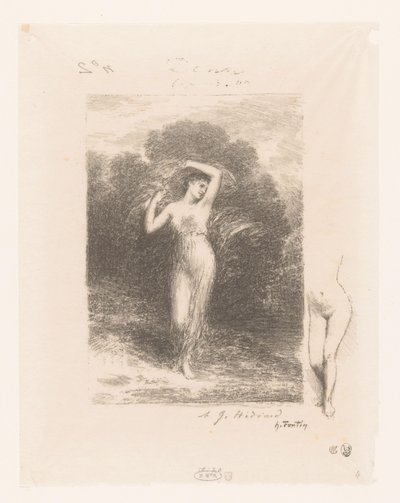 Una mujer joven con un hijo
El joven enfermo
Gedichten van André Chénier (título de la serie)
Ilustraciones para las Poésies d