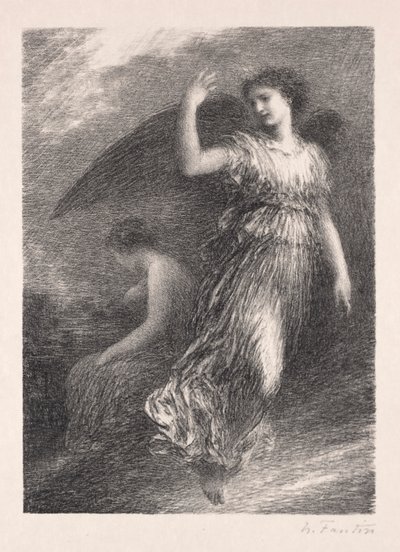 El Paraíso y la Peri - Debut de Ignace Henri Jean Fantin Latour