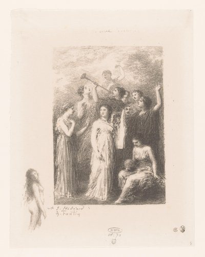 La luz negra del Olimpo
Frontispicio: El ciego
Gedichten van André Chénier (título de la serie)
Ilustraciones para las Poésies d