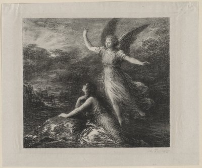 El Paraíso y el Peri de Henri Fantin Latour