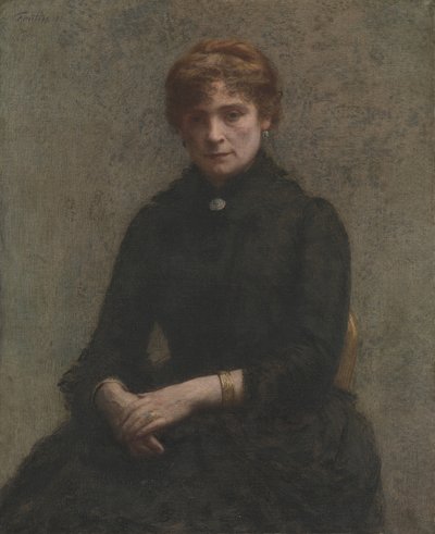 Retrato de una mujer, 1885 de Ignace Henri Jean Fantin Latour