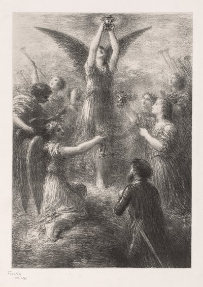 Preludio a Lohengrin de Ignace Henri Jean Fantin Latour