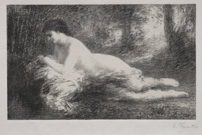 Rêverie de Ignace Henri Jean Fantin Latour