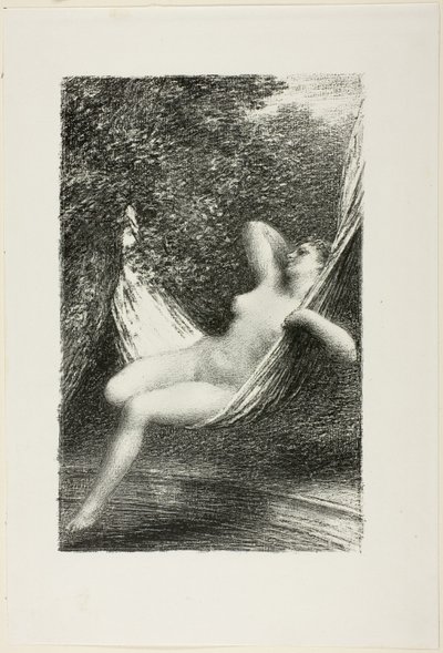 Sara la bañista de Ignace Henri Jean Fantin Latour