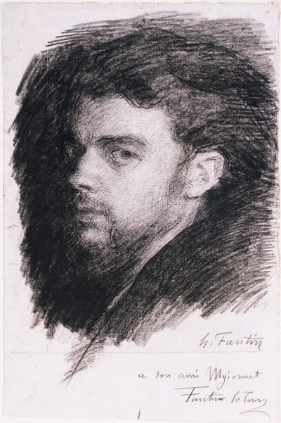 Autorretrato de Henri Fantin Latour