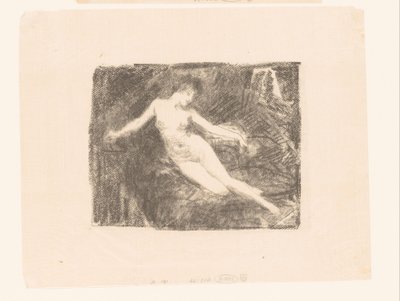 Estudio de una mujer desnuda y despierta
Le Matin de Ignace Henri Jean Fantin Latour
