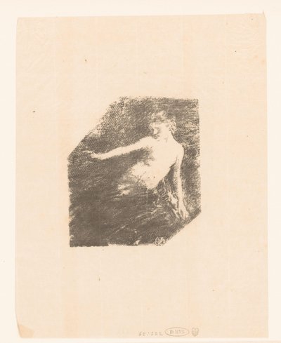 Estudio de una mujer desnuda de Ignace Henri Jean Fantin Latour