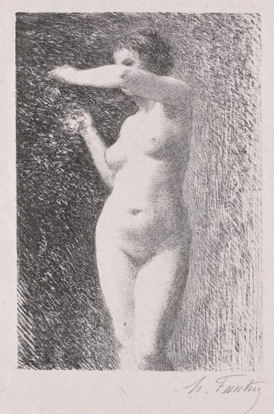 Estudio para Eva de Ignace Henri Jean Fantin Latour